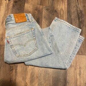Levi’s 501 Original Premium Distressed Jeans | W26 L30 | Button Fly